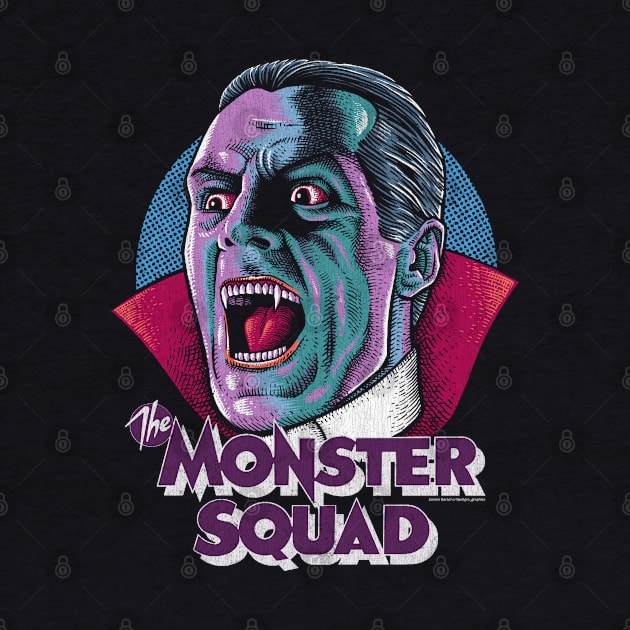 Monster Squad, Cult Classic, 80s by PeligroGraphics